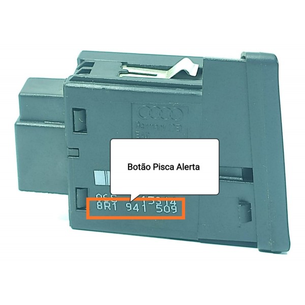 Botao Alerta Audi Q5 2012/2017 8r1941509