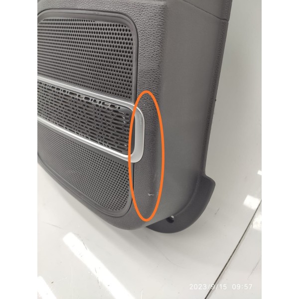 Forro Porta Tiggo 8 Traseiro Esquerdo 2019/2023 Preto