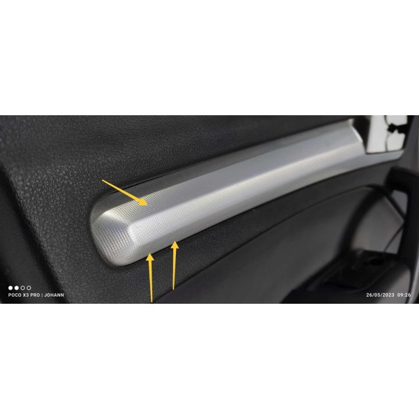 Forro Porta Dianteiro Esquerdo Q5 2017/2023 80a867133 Det Preto