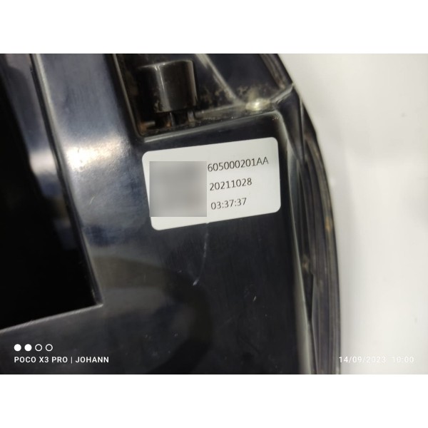 Lanterna Chery Tiggo 8 Esquerda 2019/2022  605000201 Esquerdo/motorista Vermelho