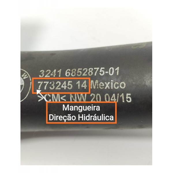 Mangueira Direcao Hidraulica Bmw X5 Diesel 2014/18 77324514