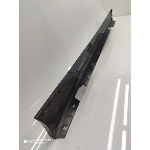 Spoiler Lateral Esquerdo Bmw 118 120 2005/2010 7184353 Preto