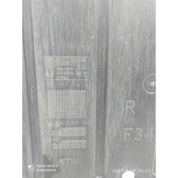 Protetor Assoalho Bmw 320gt 328gt Dir 2013/2018 51717276298