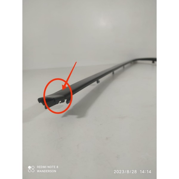 Acabamento Vigia Vidro Bmw 328 Gt 2013 A 2018  Dir Det Preto