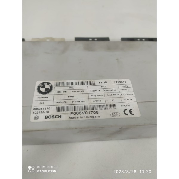 Modulo Tampa Traseira Bmw 320gt 328gt 2013/2018 7410612