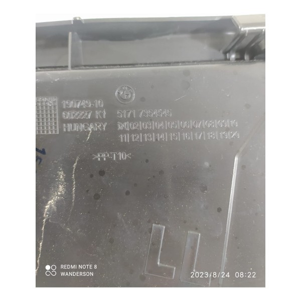 Acabamento Externo Capo Bmw 320i 328gt 2013/2018 51717354545