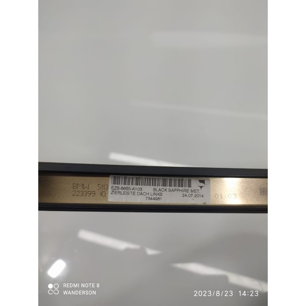 Friso Teto Bmw 328gt Esquerdo 2013/2018 7344981