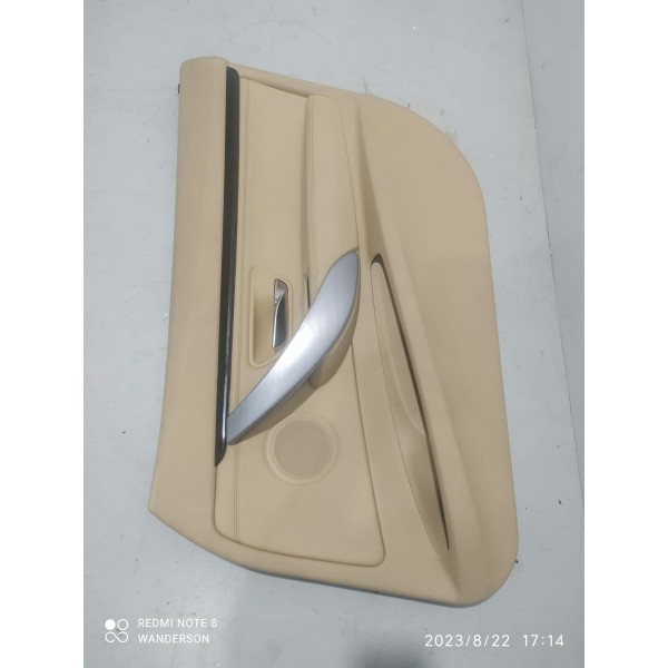 Forro Porta Bmw 320 328 Gt Dianteiro Direito 2013 2014 2018 Caramelo