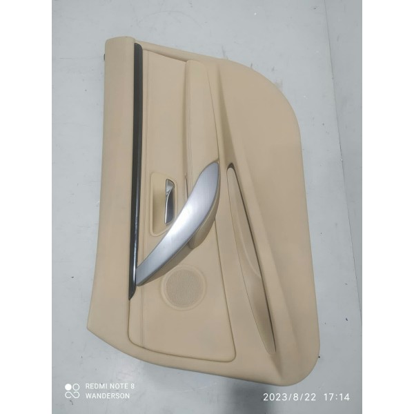 Forro Porta Bmw 320 328 Gt Dianteiro Direito 2013 2014 2018 Caramelo