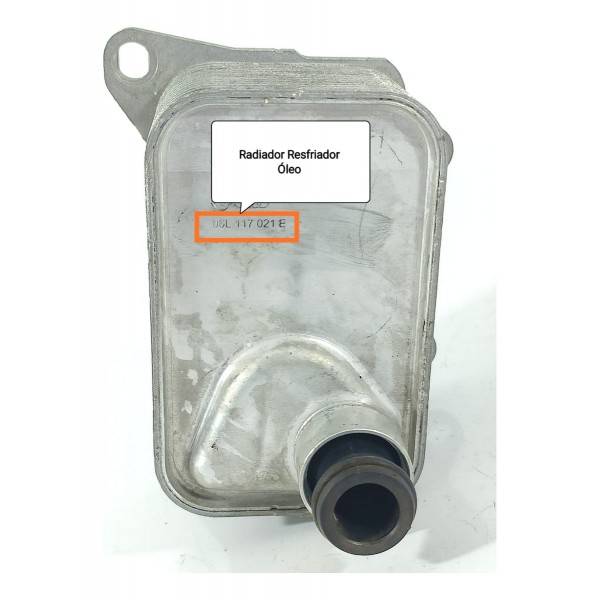Resfriador Oleo Audi A3 A4 Q5 Jetta Tiguan 06l117021e