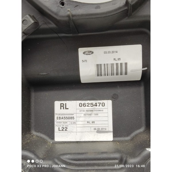 Maquina Vidro Ford Edge Traseira Esq 2008/2014 Original