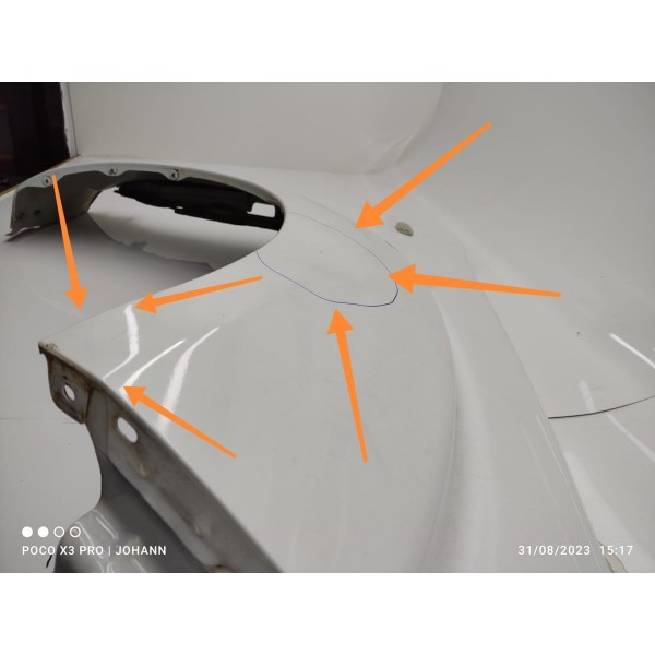 Paralama Frontier Direito 2009/2016 Det