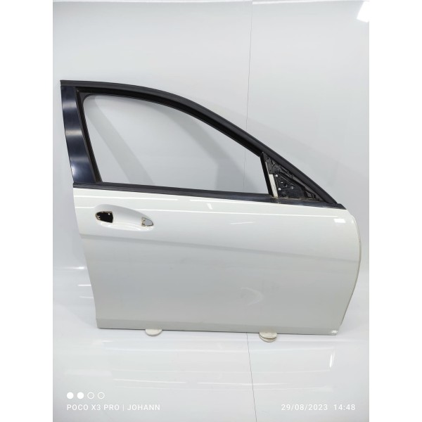 Porta Mercedes C180 C200 Dianteira Direita 2008/2014 Dianteira Direita Branco