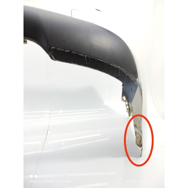 Parachoque Mercedes C180  Traseiro 2012/2014 Det