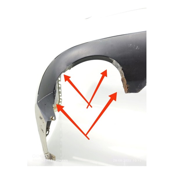 Parachoque Mercedes C180  Traseiro 2012/2014 Det