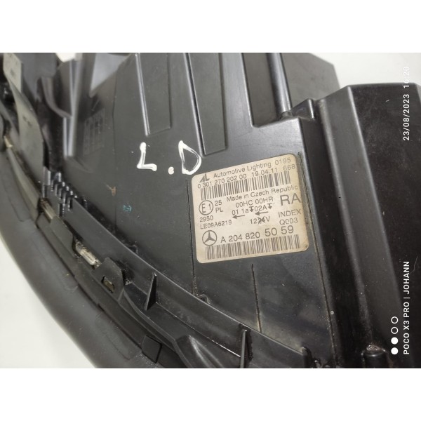 Farol Mercedes C180 Direito Completo 2012/2014 A2048205059