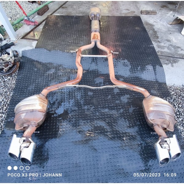 Escapamento Completo Porsche Panamera V6 2011/2018 Orig