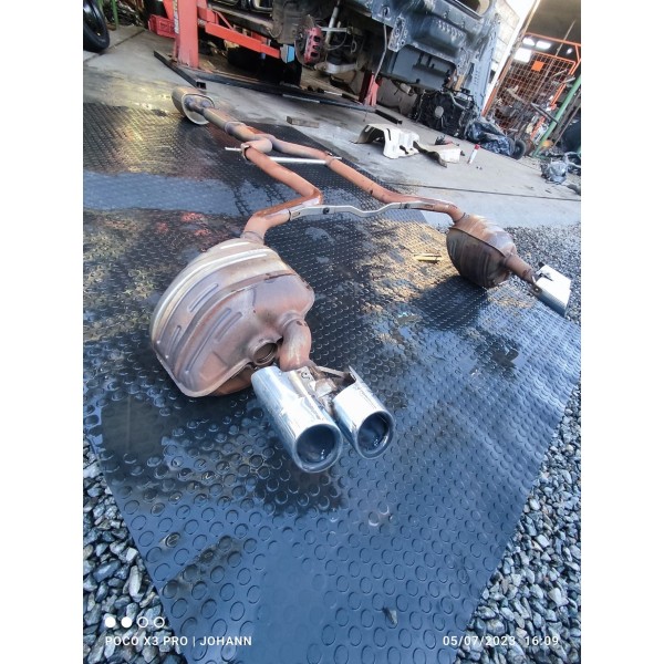 Escapamento Completo Porsche Panamera V6 2011/2018 Orig