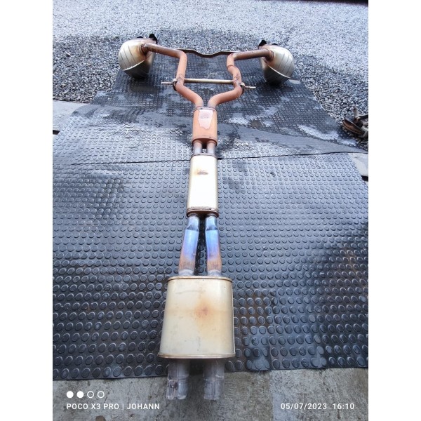 Escapamento Completo Porsche Panamera V6 2011/2018 Orig