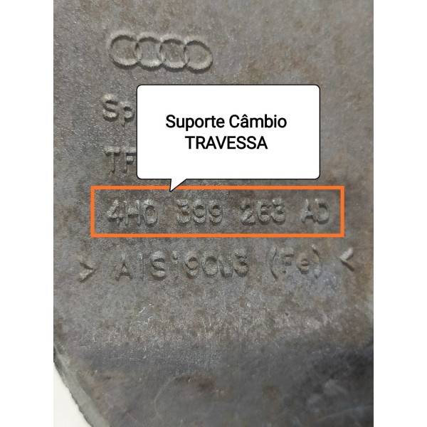 Suporte Coxim Cambio Audi A4 Q5 2011/2016 4h0399263ad