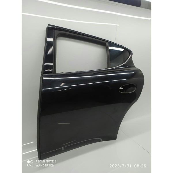 Porta Porsche Panamera Traseira Esquerda 2010/2018 Traseira Esquerda Preto