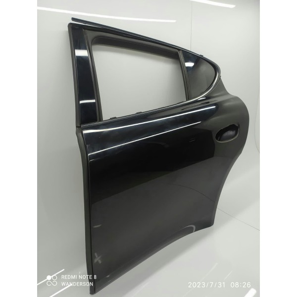 Porta Porsche Panamera Traseira Esquerda 2010/2018 Traseira Esquerda Preto