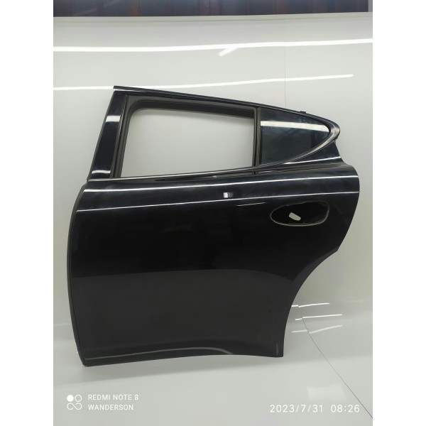 Porta Porsche Panamera Traseira Esquerda 2010/2018 Traseira Esquerda Preto