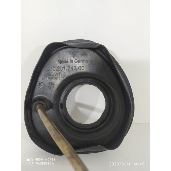 Vedação Gargalo Portinhola Panamera 2010 A 2015 2016 Preto 2015