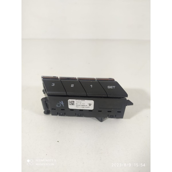 Botao Memoria Banco Porsche Panamera 2010/2016 97061310650