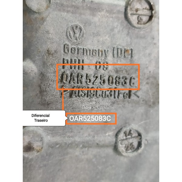 Diferencial Audi A5 A6 Q5 Traseiro 2011/2016 0ar525083c
