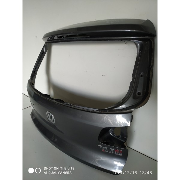Tampa Traseira Tiguan 2010/2016 Cinza
