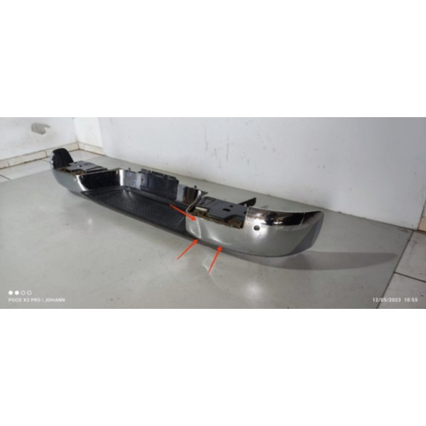 Parachoque Amarok Traseiro 2011/2023 Cromado Original Det