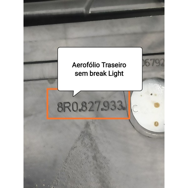 Aerofolio Audi Q5 2010/2016 8r0827933