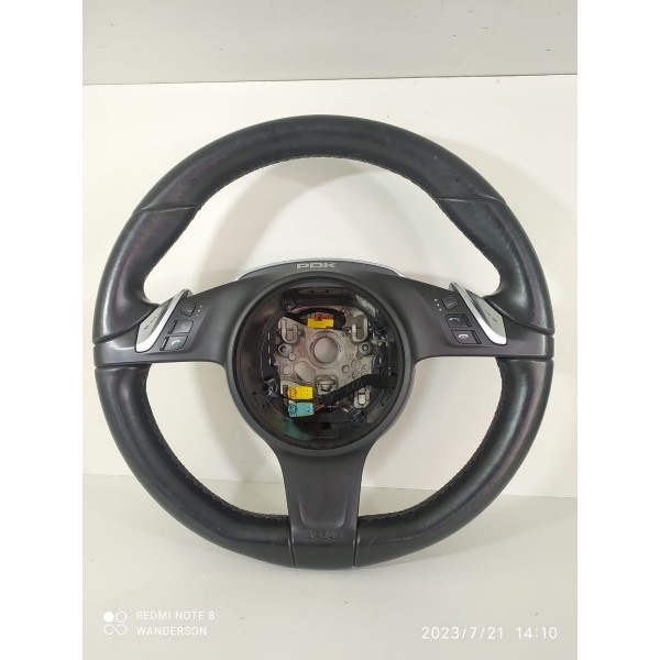 Volante Comandos Porsche Panamera 2010 2015 2016 97034780338 Preto