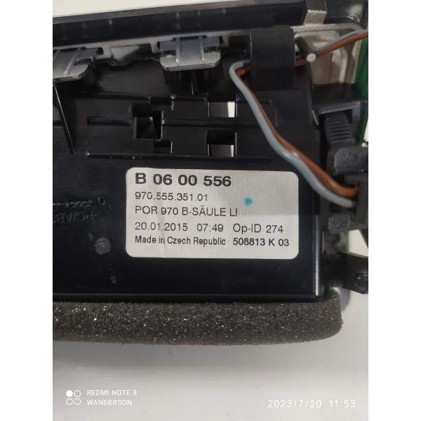 Difusor Ar Panamera Esquerdo 2010/2018 97055535101