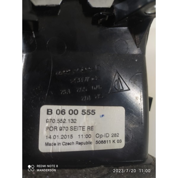 Difusor Ar Panamera Direito 2010/2019 970552132