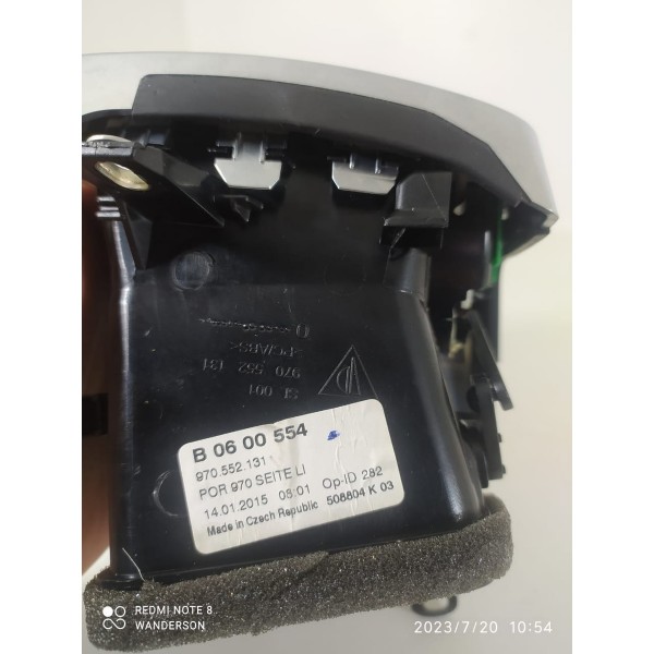 Difusor Ar Panamera Esquerdo 2010/2019 970552131