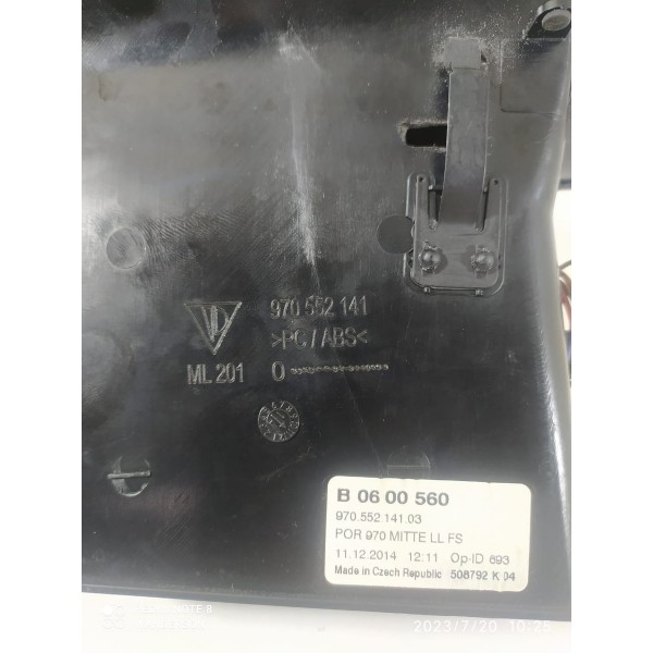 Difusor Ar Panamera Central Esquerdo 2014 2015 2019 97055214