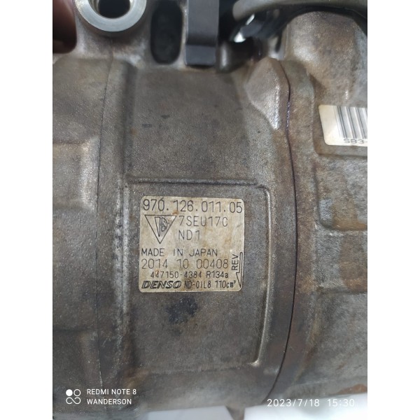 Compressor Ar Condicionad Porsche Panamera 10/19 97012601105