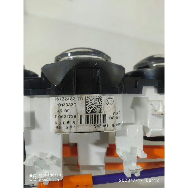 Comando Ar Condicionado Peugeot 2008 208 2018/2024 96722483