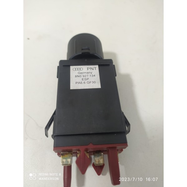 Botao Esp Controle Traçao Audi Tt 1998/2006 8n0927134