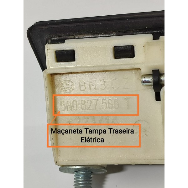 Macaneta Tampa Traseira Audi Q5 2009/2016 5n0827566t