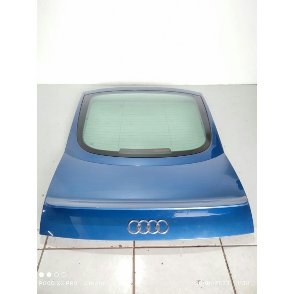Tampa Traseira Audi Tt Mk1 Vidro Aerofólio 1999/2005 Azul