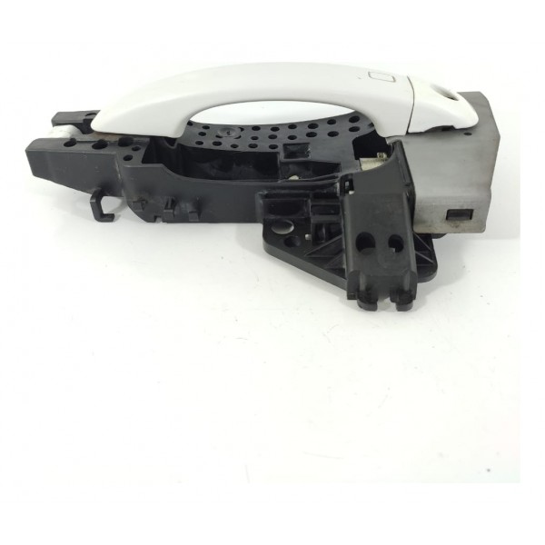 Macaneta Externa Audi Q5 Dianteira Esquerda 2012/2016 Orig Branco Dianteira