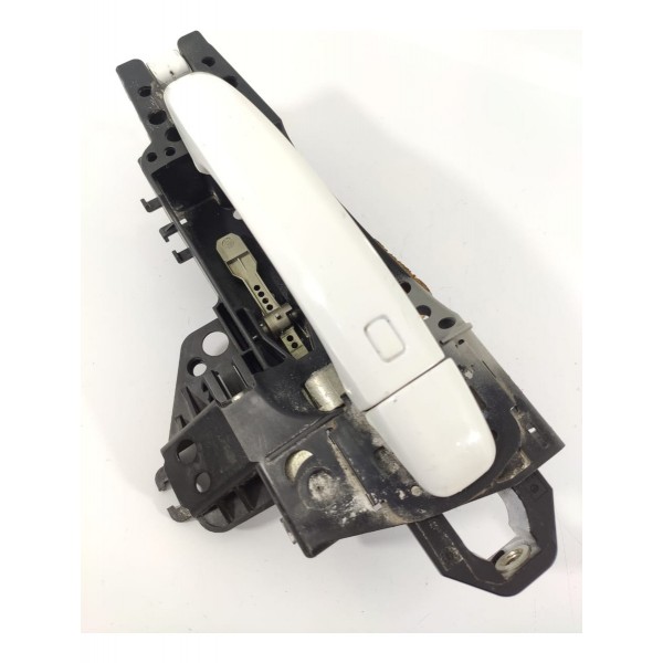 Macaneta Externa Audi Q5 Traseira Esquerda 2012/2016 Branco Traseira