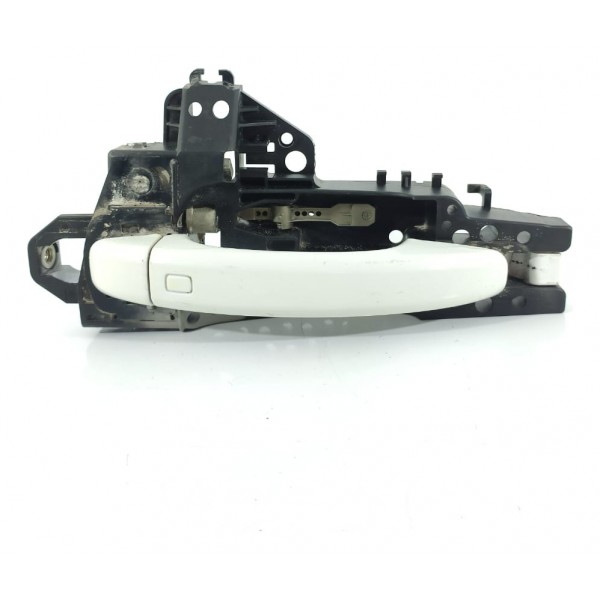 Macaneta Externa Audi Q5 Traseira Esquerda 2012/2016 Branco Traseira