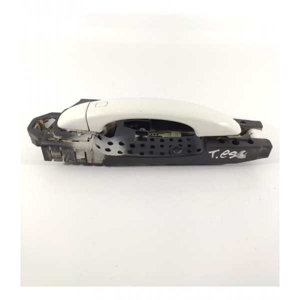 Macaneta Externa Audi Q5 Traseira Esquerda 2012/2016 Branco Traseira