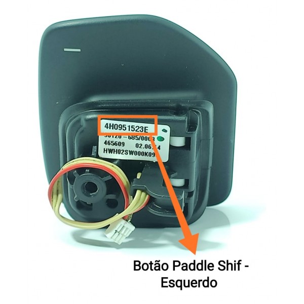 Borboleta Paddle Shift Audi Esq 2010/2018 4h0951523e