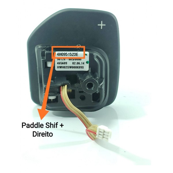 Borboleta Paddle Shift Audi Dir 2010/2018 4h0951523e