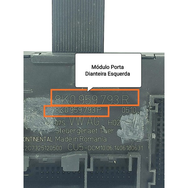 Modulo Porta Audi A4 A5 Q5 Dianteira E 2012/18 8k0959793p